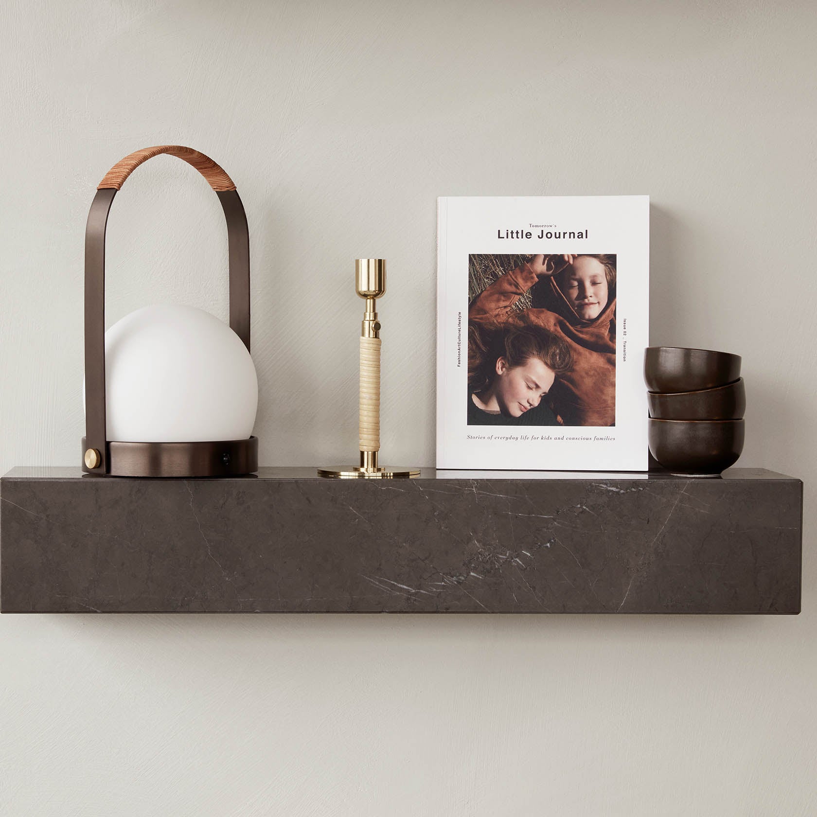 Menu Carrie Lamp Bronzed Brass