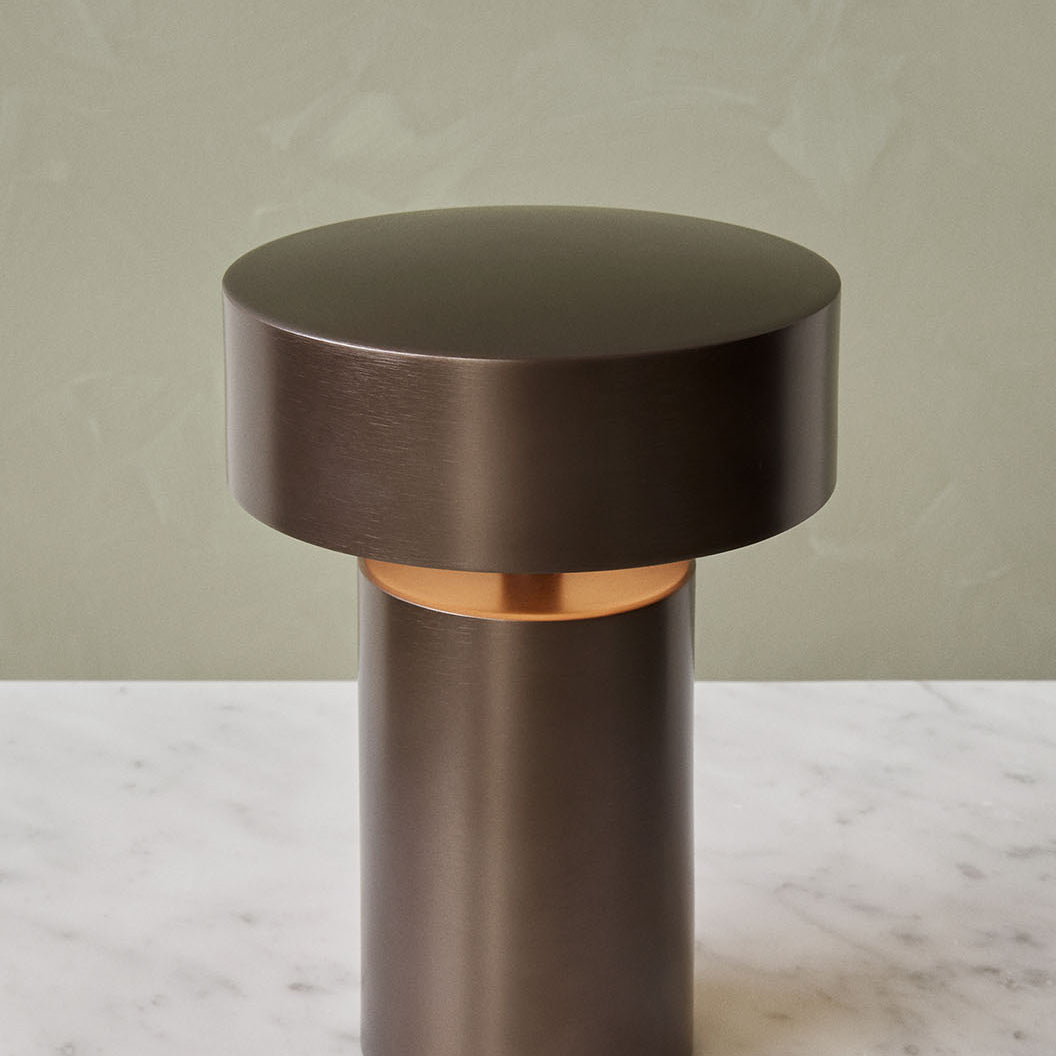 Menu Column Table Lamp Bronze