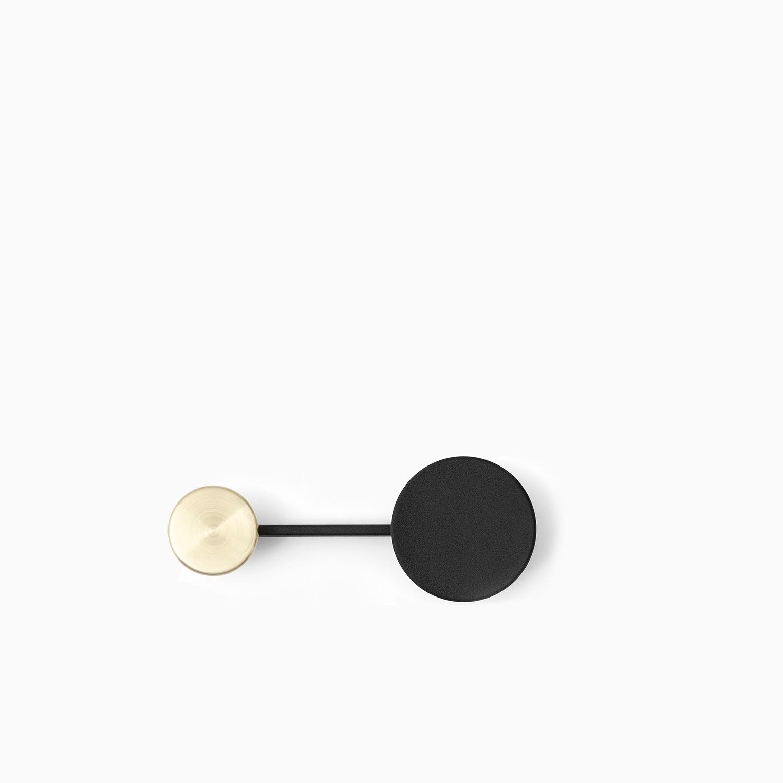 Menu Afteroom Coat Hanger Small Black Brass