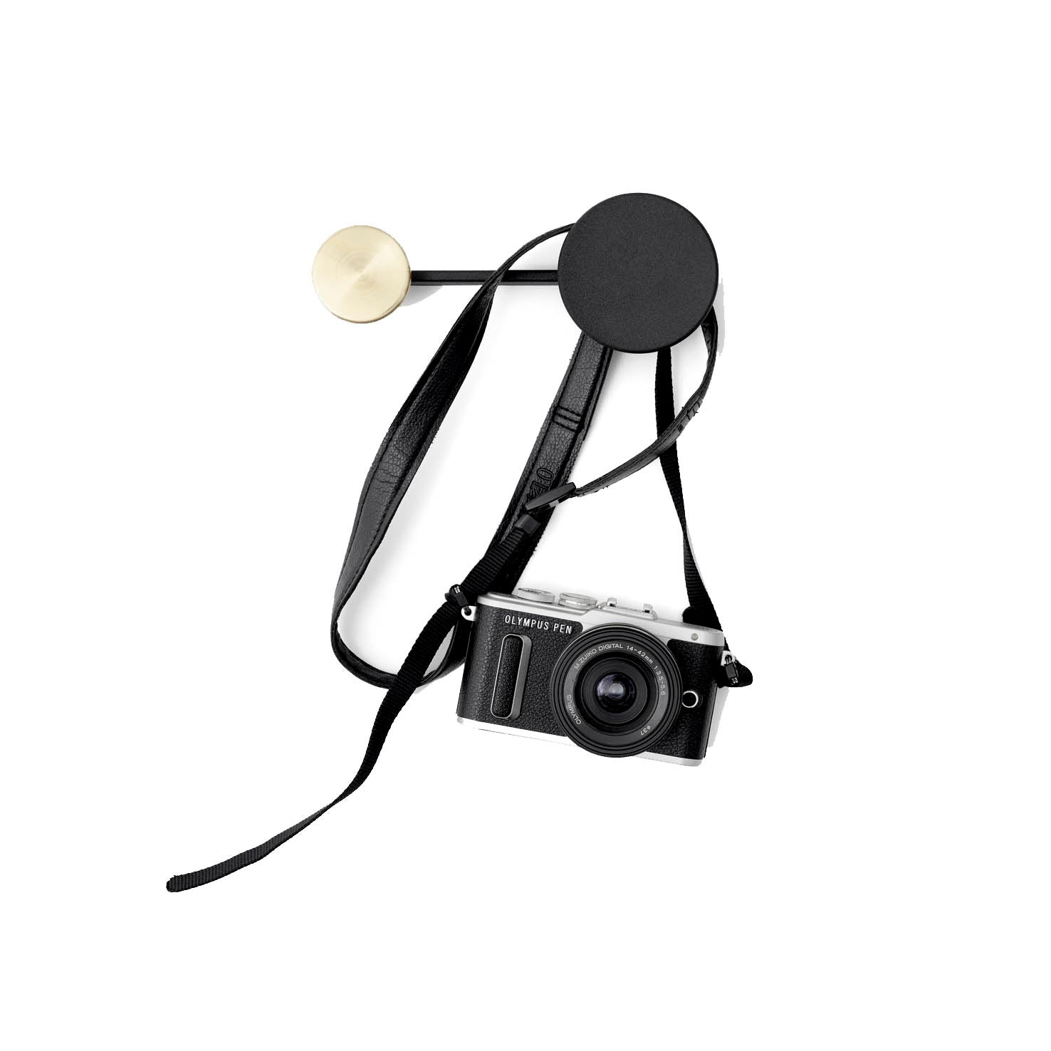 Menu Afteroom Coat Hanger Small Black Brass