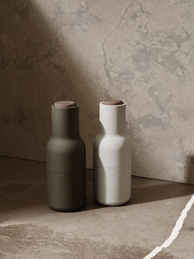 Menu Bottle Grinder Hunting Green Beige