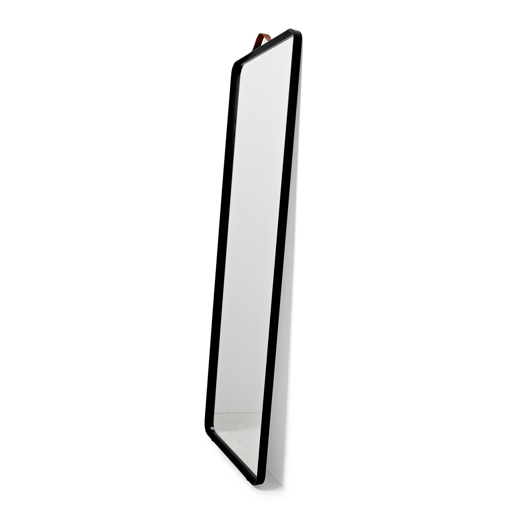 Menu Norm Floor Mirror Black Side View