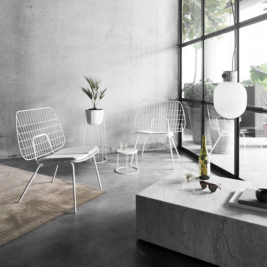 Menu Plinth Low White Carrara