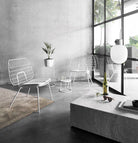 Menu Plinth Low White Carrara