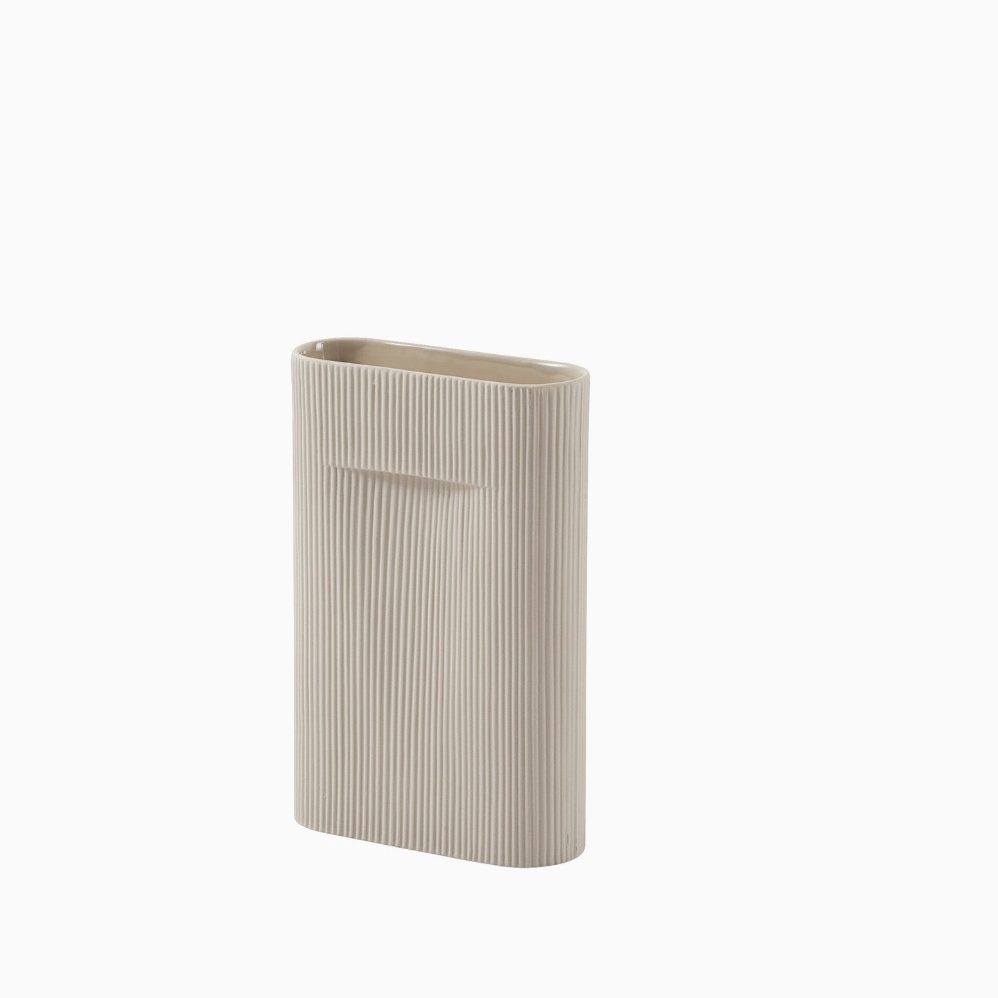 Muuto Ridge Vase H35cm Beige