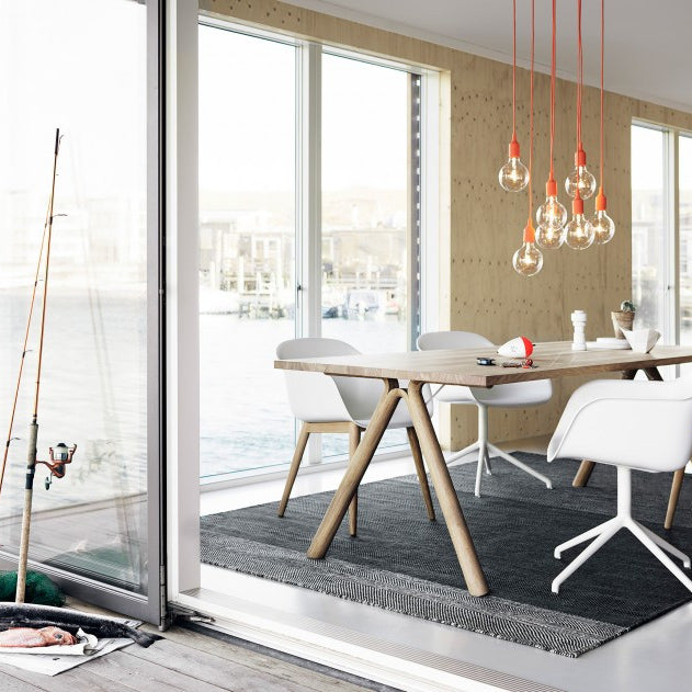 Muuto Fiber Armchair Wood Base