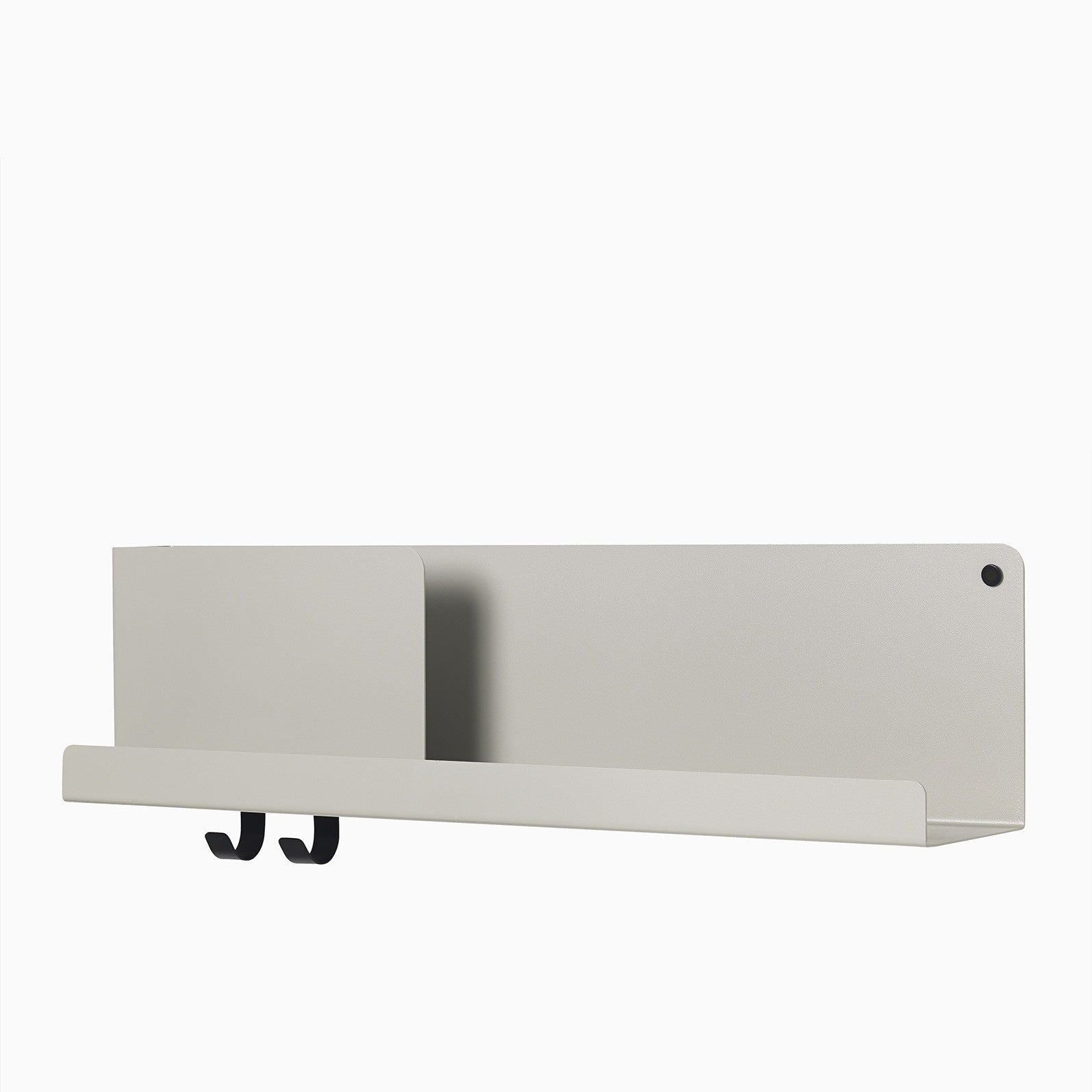 MUUTO FOLDED SHELVES SMALL グレー Muuto Folded Shelves - 63x16.5cm – Arrival Hall