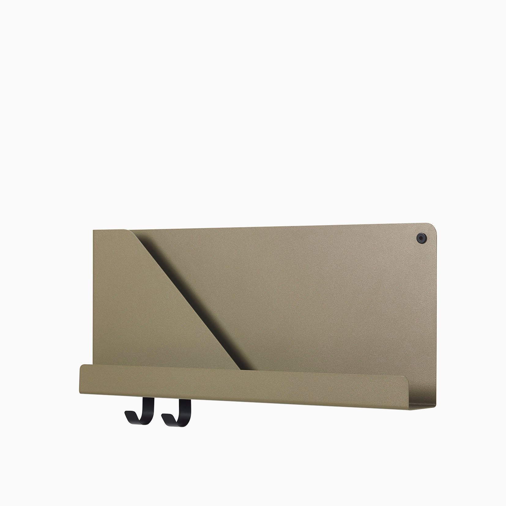 Muuto Folded Shelves Small Olive