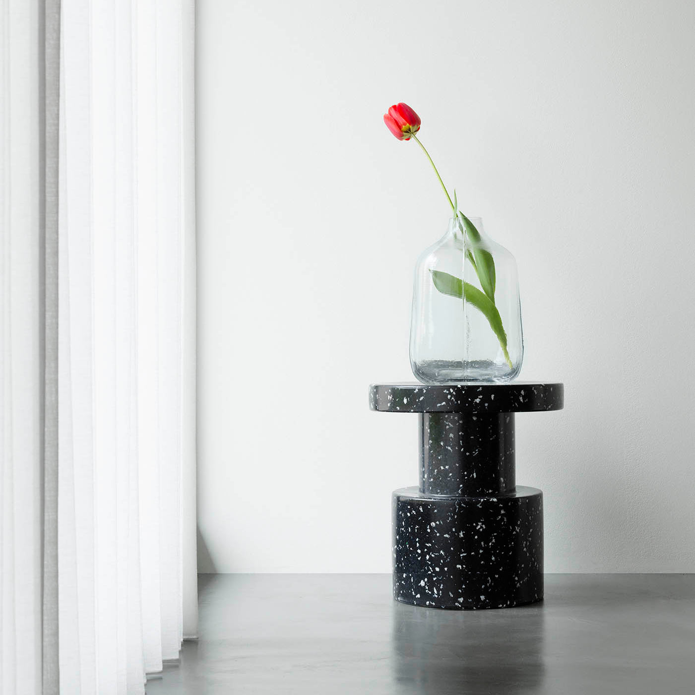 Normann Copenhagen Bit Stool Black Multi