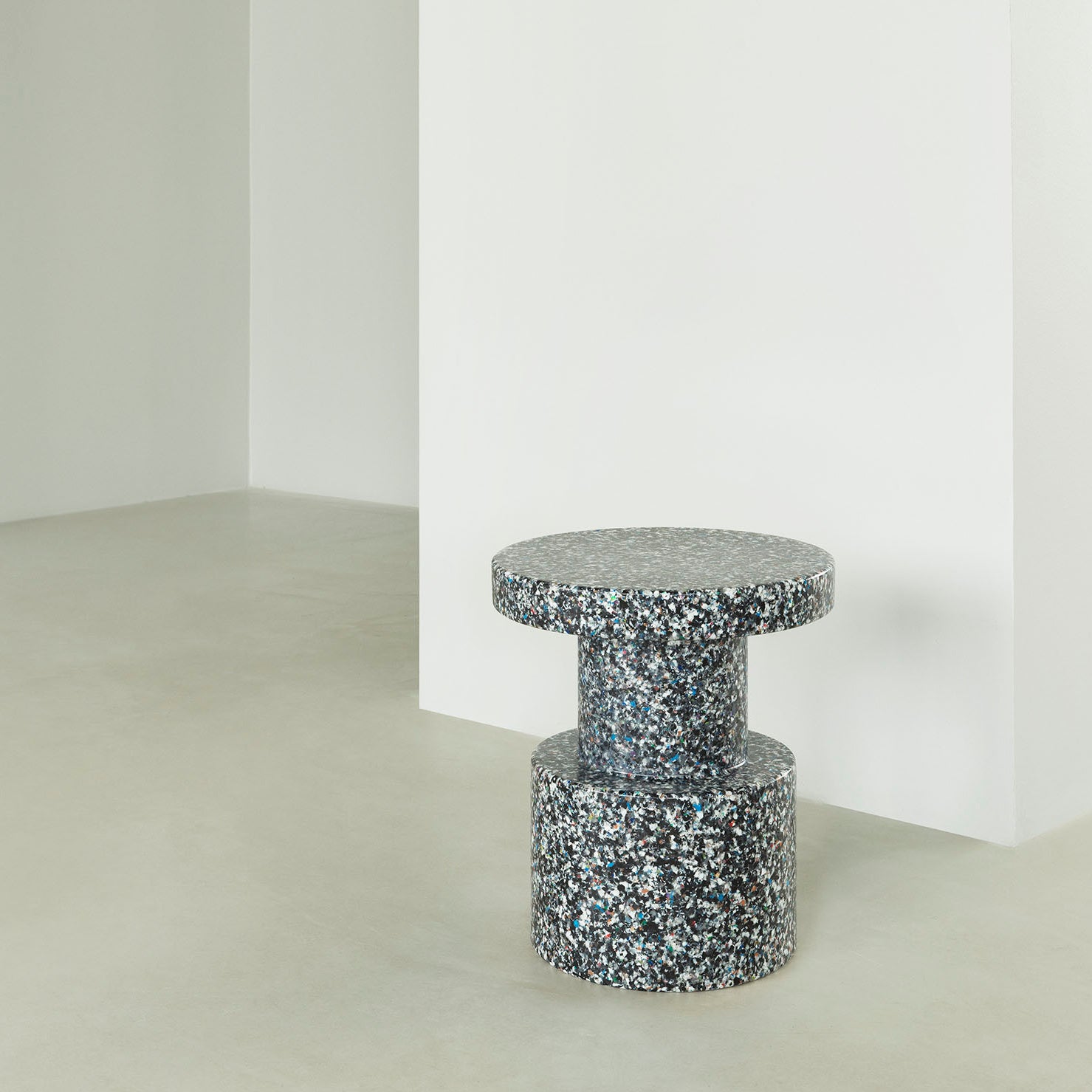 Normann Copenhagen Bit Stool Black Multi