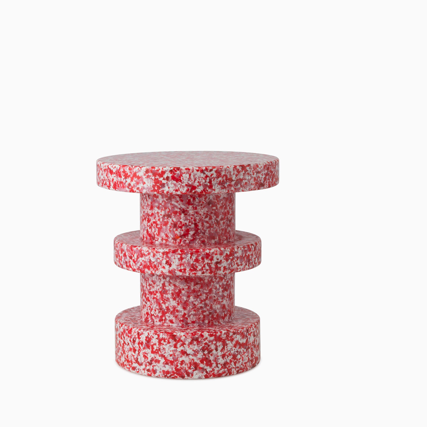 Normann Copenhagen Bit Stool Stack Red