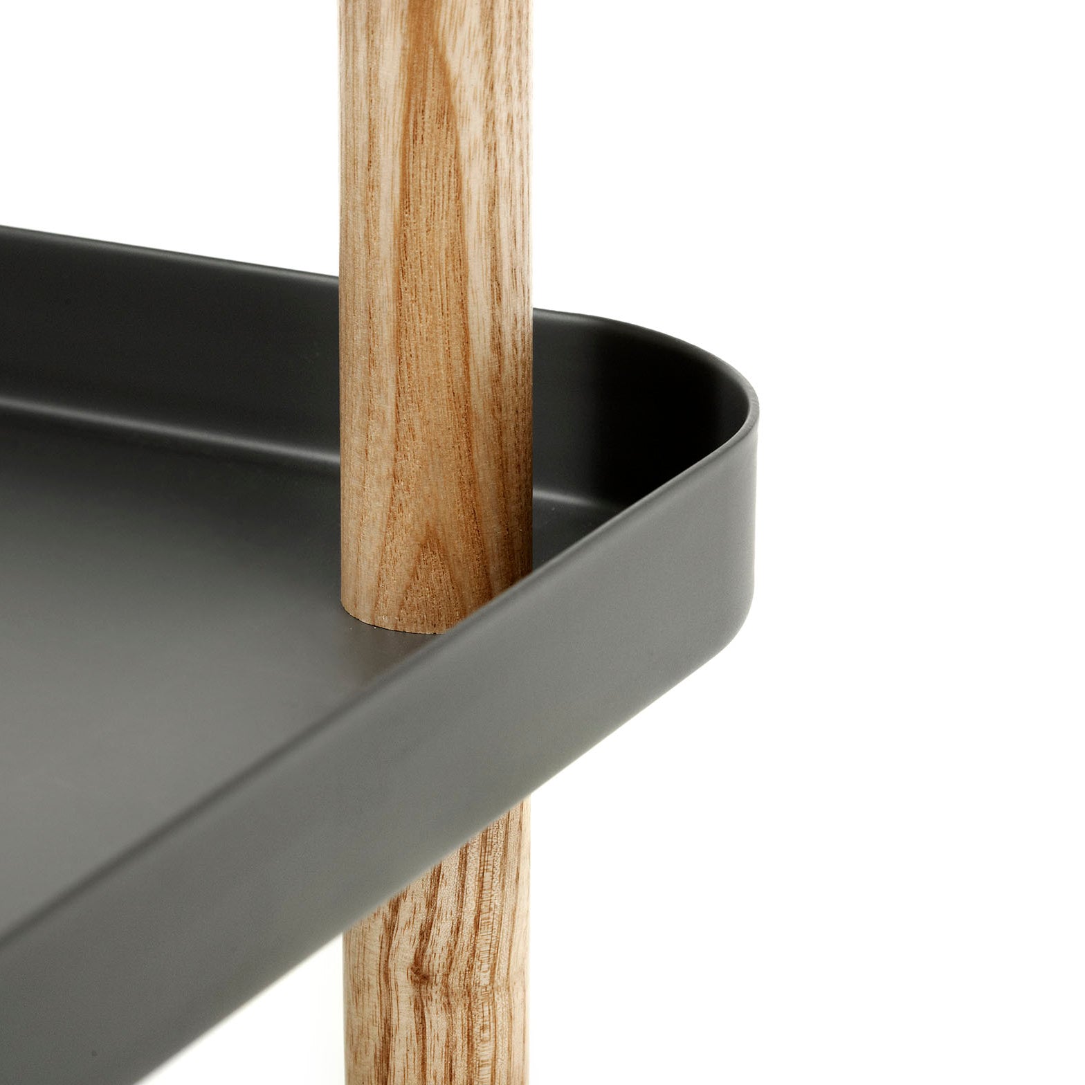 Normann Copenhagen Block Table Dark Grey Close Up