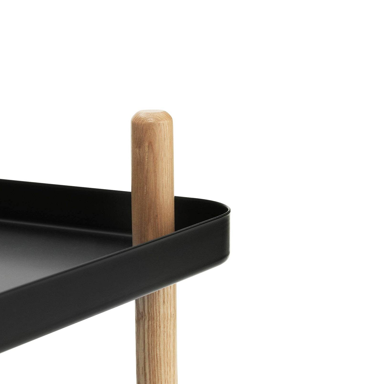 Normann Copenhagen Block Table Black Close Up