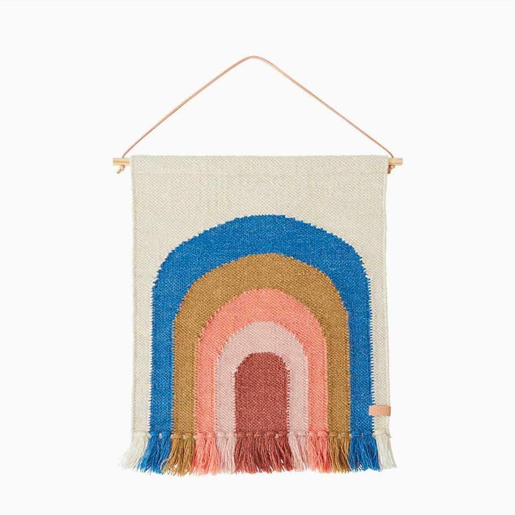 OYOY Follow The Rainbow Mini Wall Rug