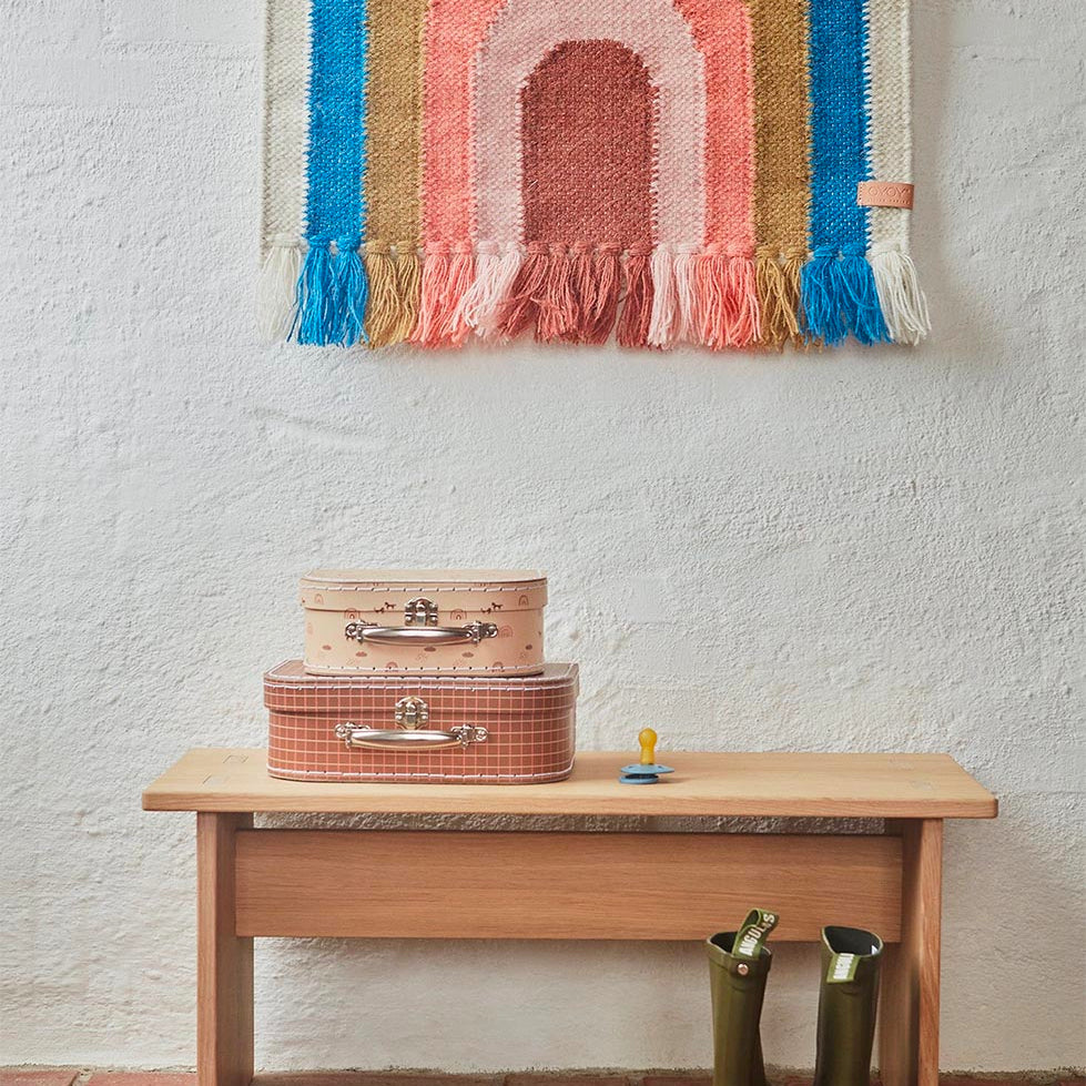 OYOY Follow The Rainbow Mini Wall Rug