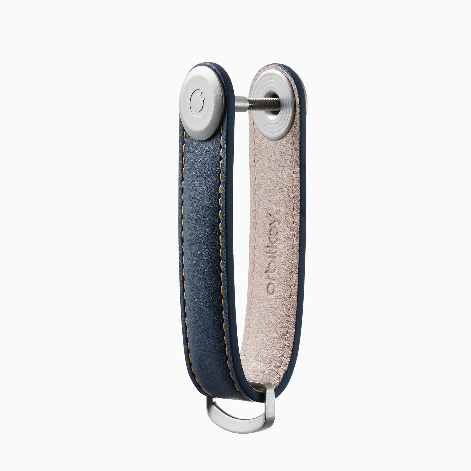Orbitkey Key Organiser Navy Tan