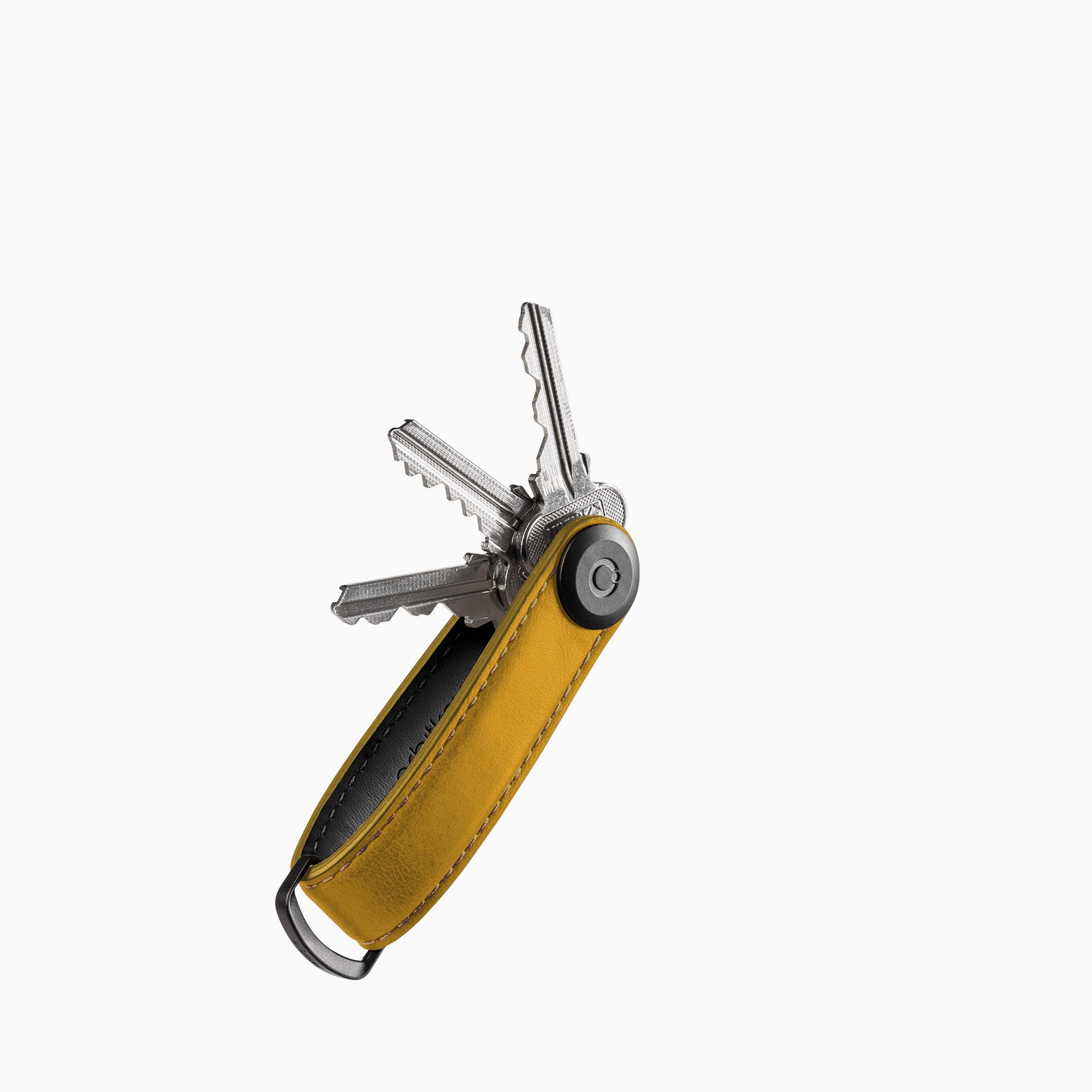 Orbitkey Key Organiser Leather Mustard