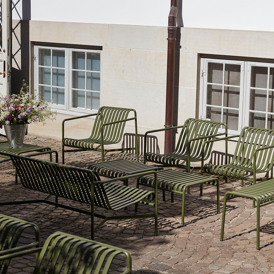 HAY Palissade Lounge Sofa Olive