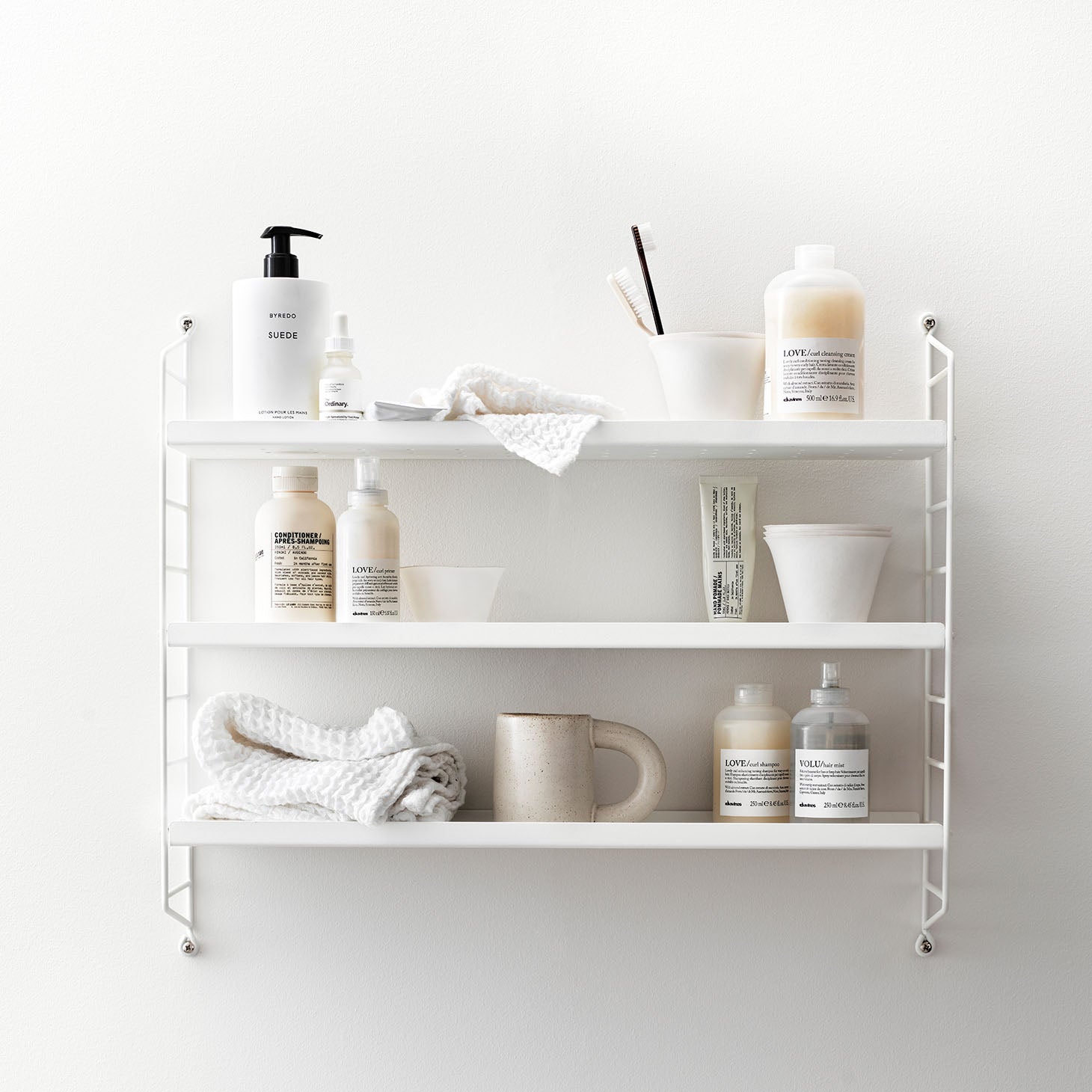 String Pocket Metal White