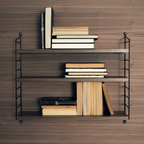 String Pocket Black and Walnut Display