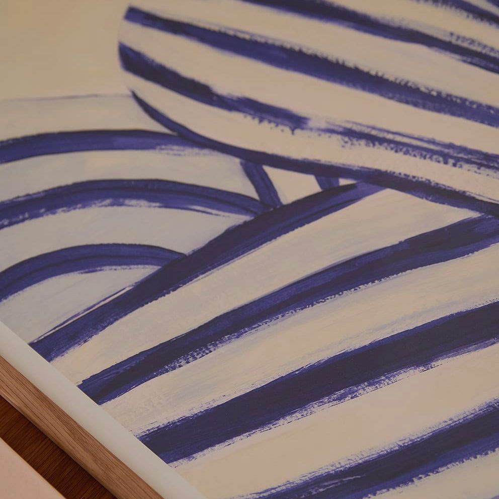 Poster Club Sofia Lind Blue Stripe at Concorde