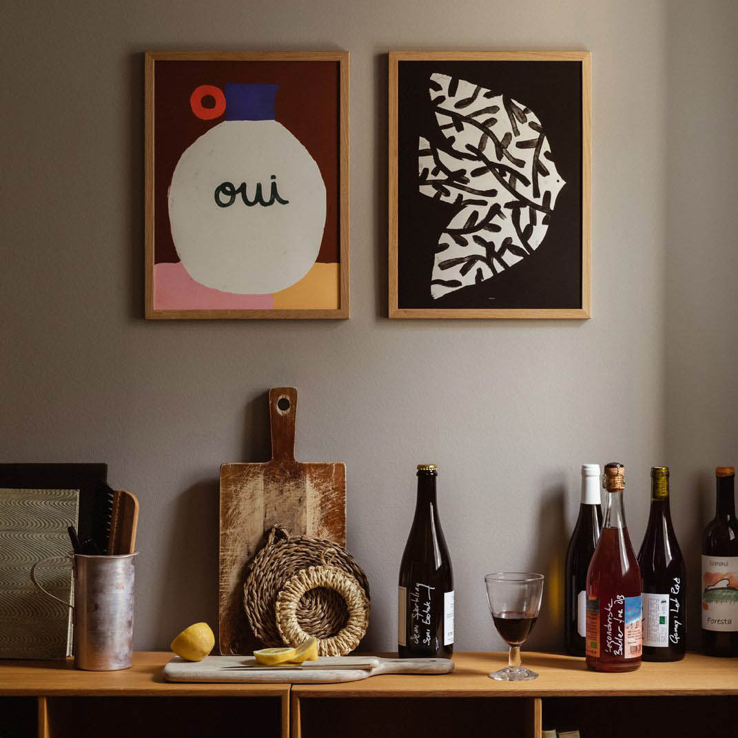 The Poster Club Matias Larrain Vase Oui