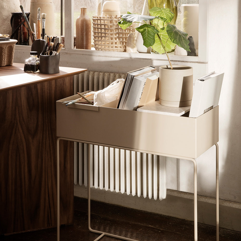Ferm Living Tray for Plant Box Marble Beige