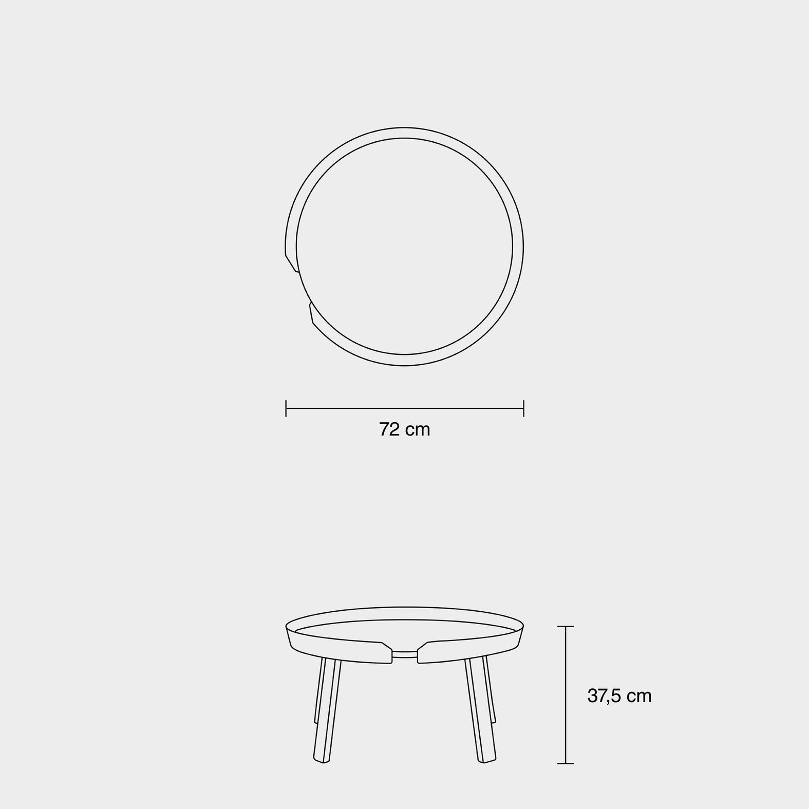 Muuto Around Large Dimensions