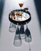 Service Projects Round Steel Tray 300 Brushed Stainless Steel