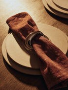 Ferm Living Orrith Napkin Rings Set of 4 Silver