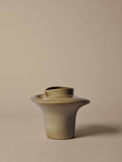 Ferm Living Evio Decorative Ceramic Vase Small Elm Green
