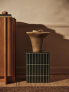 Ferm Living Evio Vase Large Sculptural Decorative Elm Green