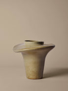 Ferm Living Evio Vase Large Sculptural Decorative Elm Green