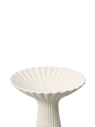 Ferm Living Fountain Series Pedestal Bowl Fibre Concrete Ivory