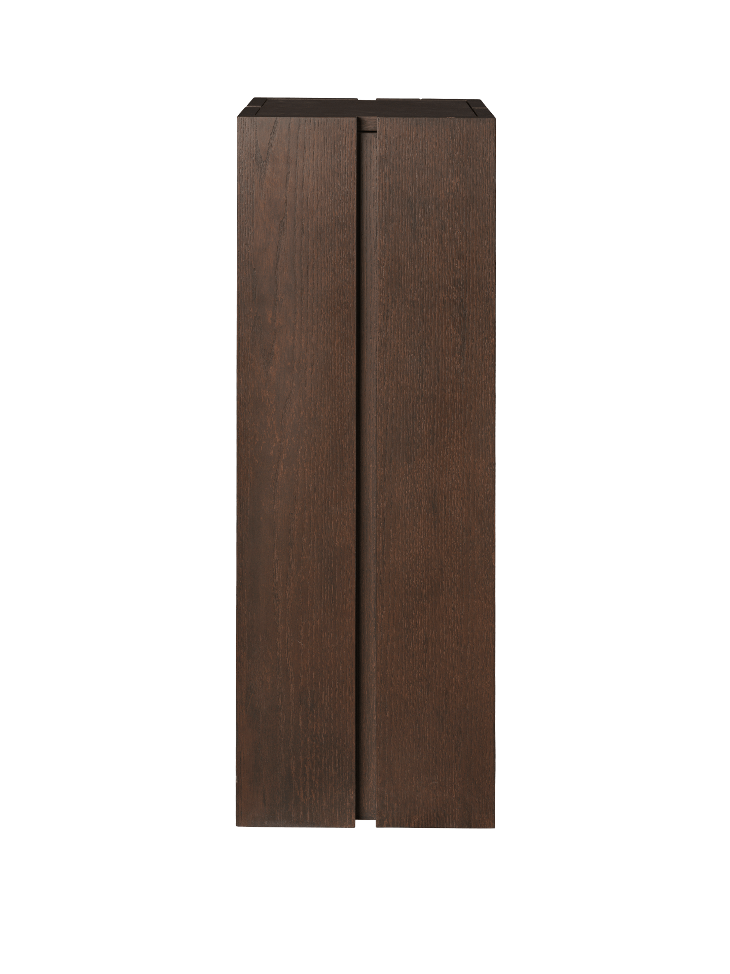 Ferm Living Parcel Pedestal Dark Stained Oak