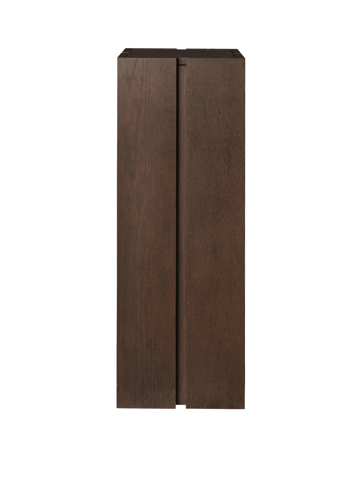 Ferm Living Parcel Pedestal Dark Stained Oak