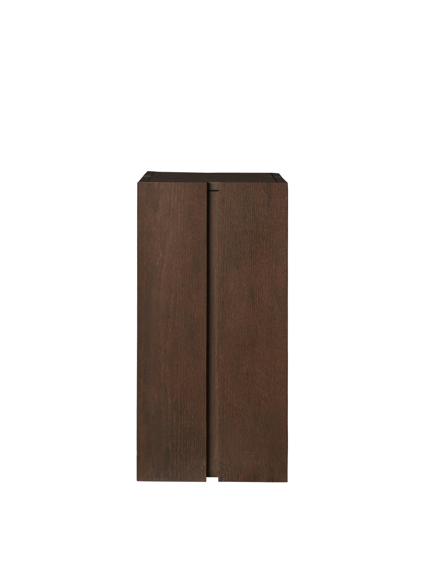 Ferm Living Parcel Pedestal Dark Stained Oak