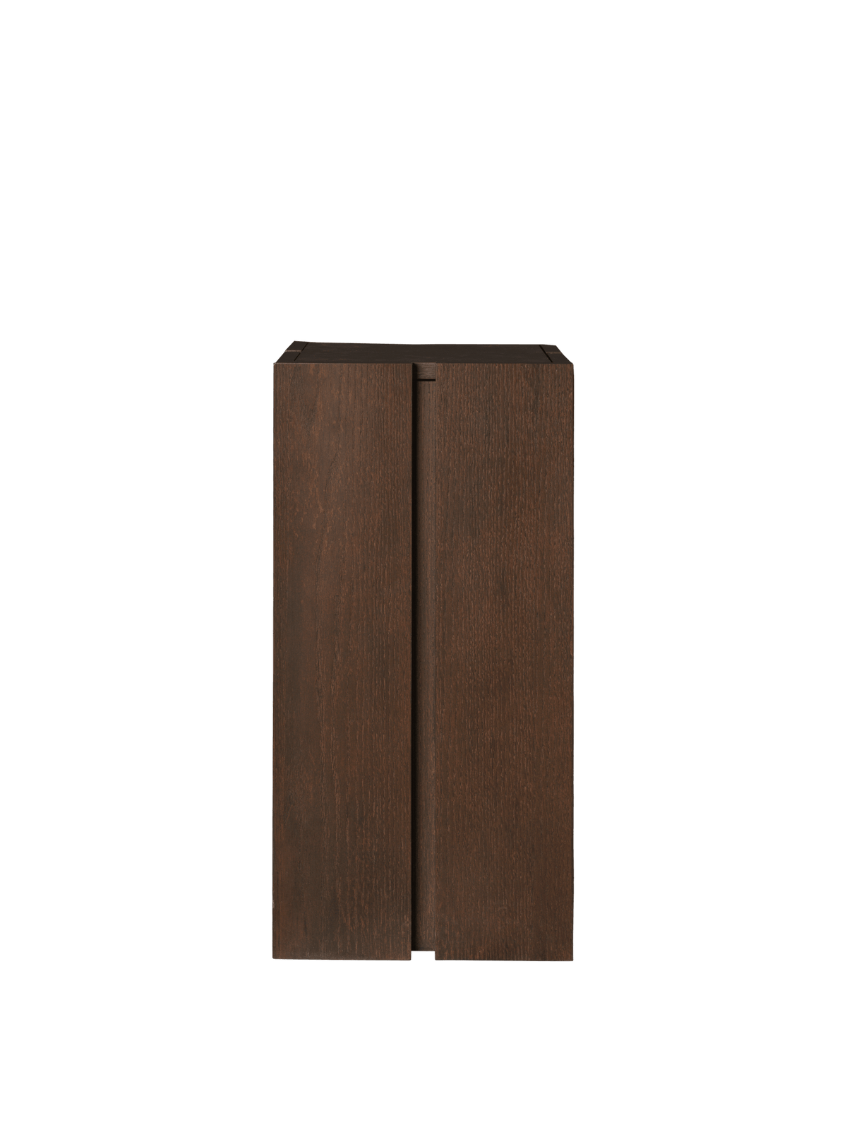 Ferm Living Parcel Pedestal Dark Stained Oak