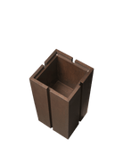 Ferm Living Parcel Pedestal Dark Stained Oak