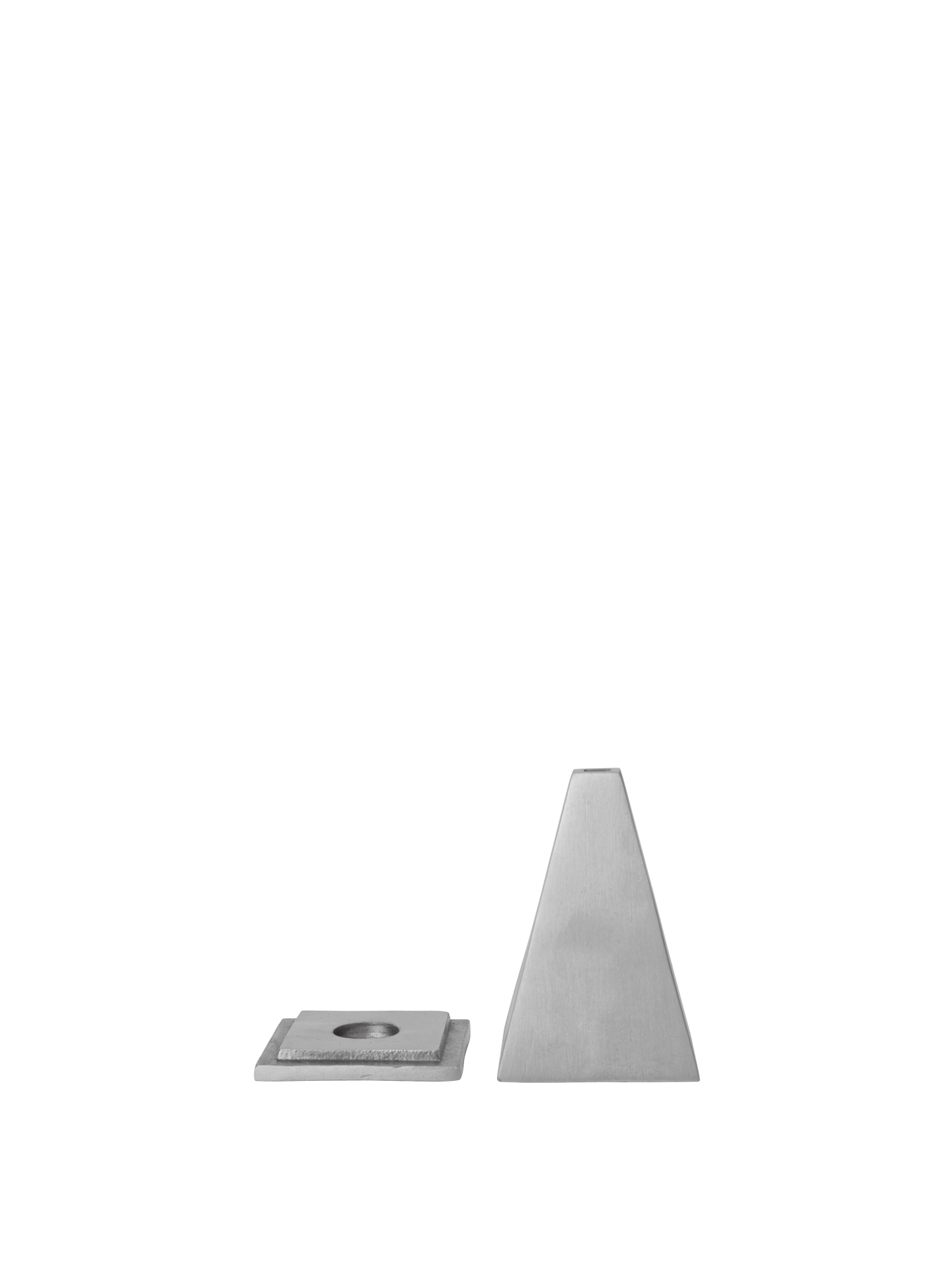 Ferm Living Pyra Incense Cone Burner Brushed Aluminium