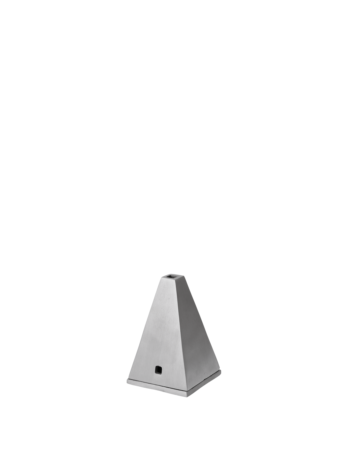 Ferm Living Pyra Incense Cone Burner Brushed Aluminium