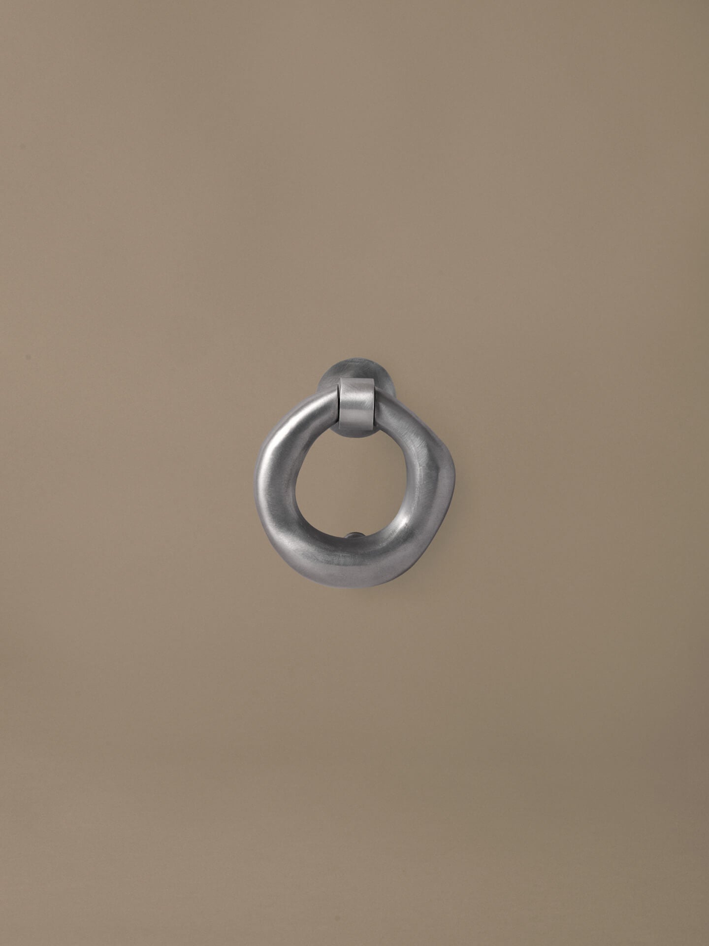 Ferm Living Orrith Door Knocker Brushed Aluminium