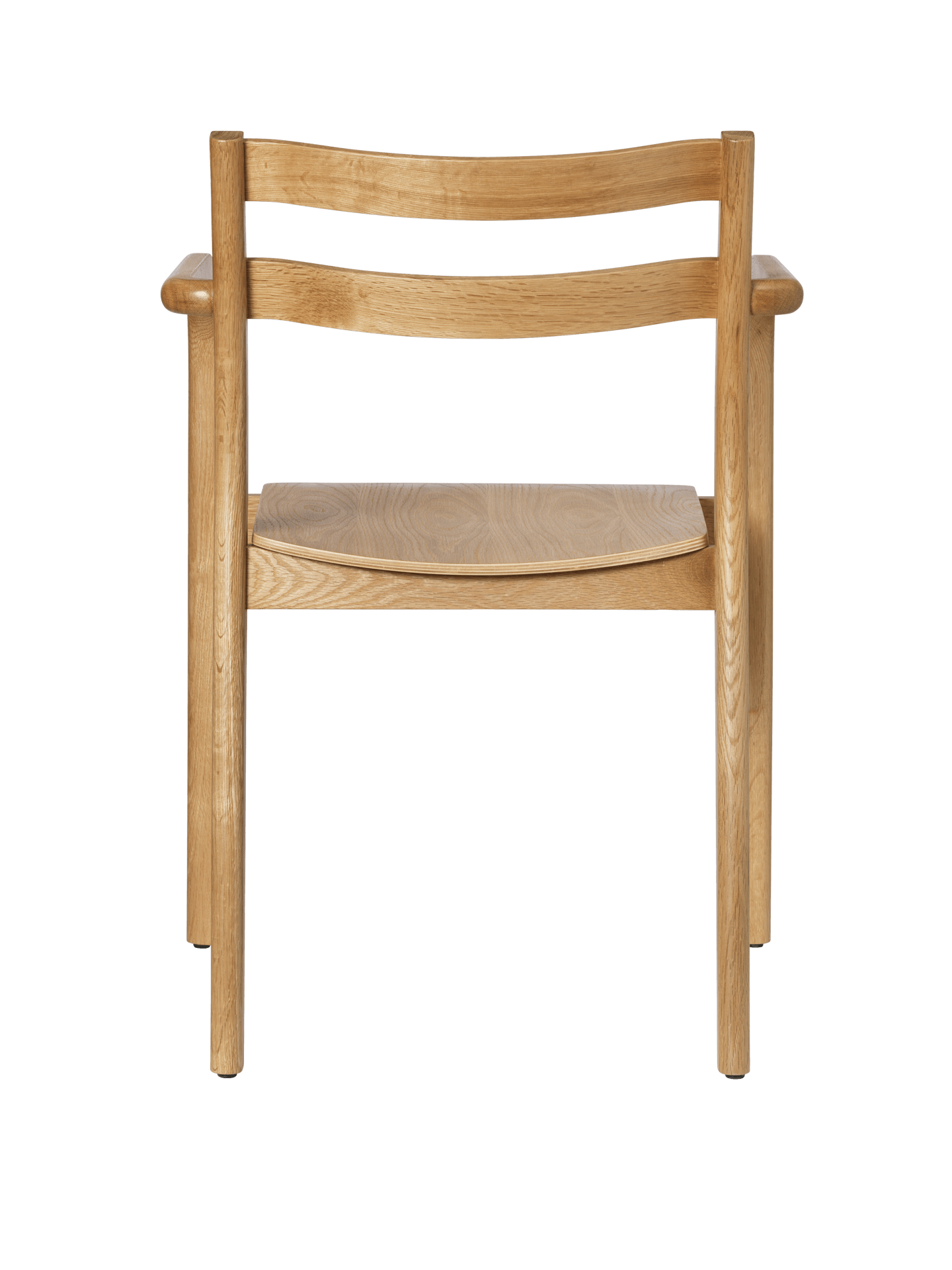 Ferm Living Boda Dining Chair with Arms Natural Oak
