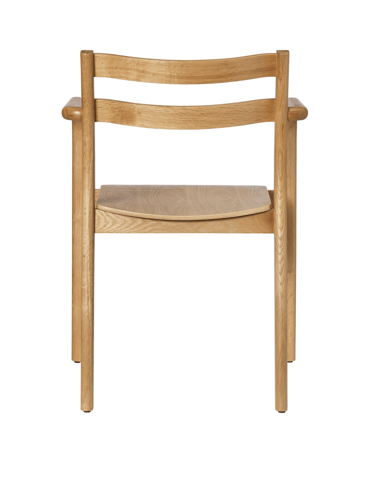 Ferm Living Boda Dining Chair with Arms Natural Oak