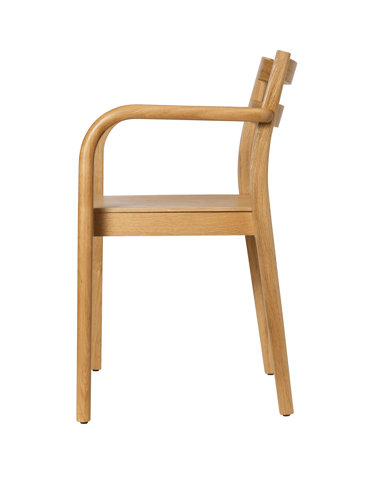Ferm Living Boda Dining Chair with Arms Natural Oak