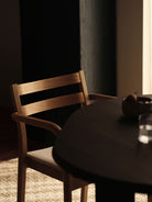 Ferm Living Boda Dining Chair with Arms Oak