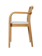 Ferm Living Boda Dining Chair with Arms Oak