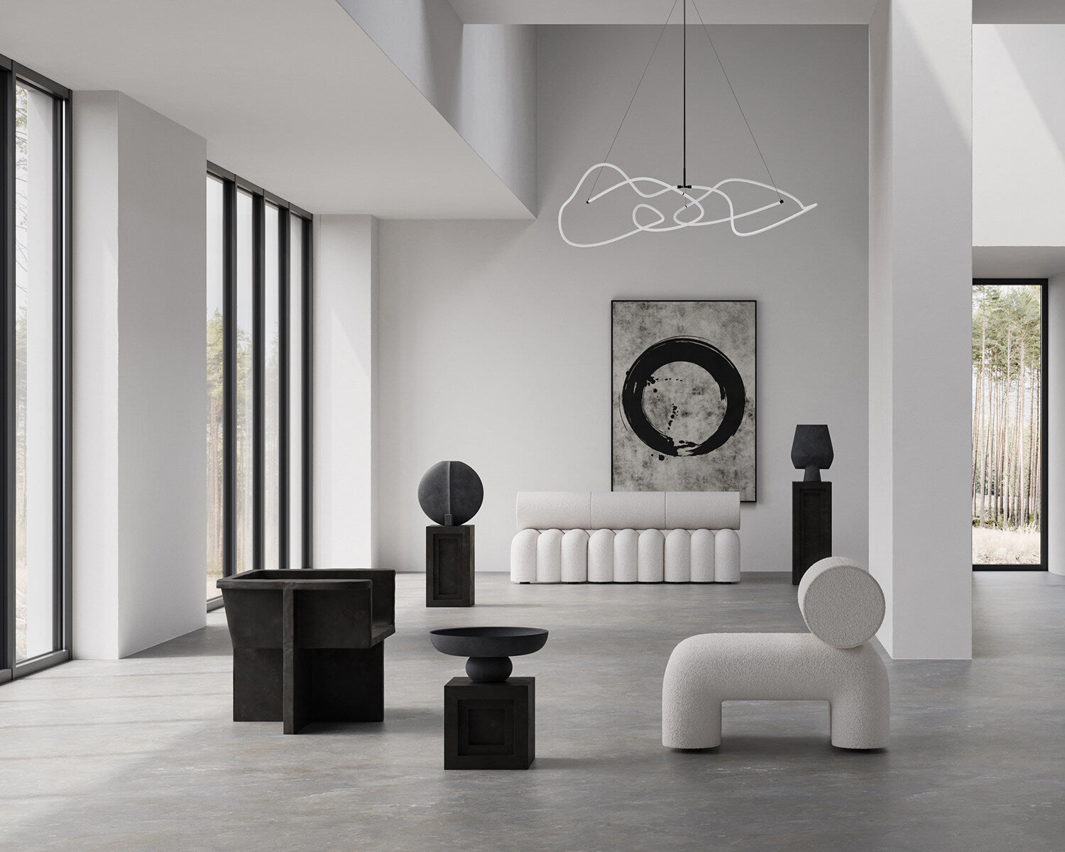101 Copenhagen Brutus Lounge Chair Coffee