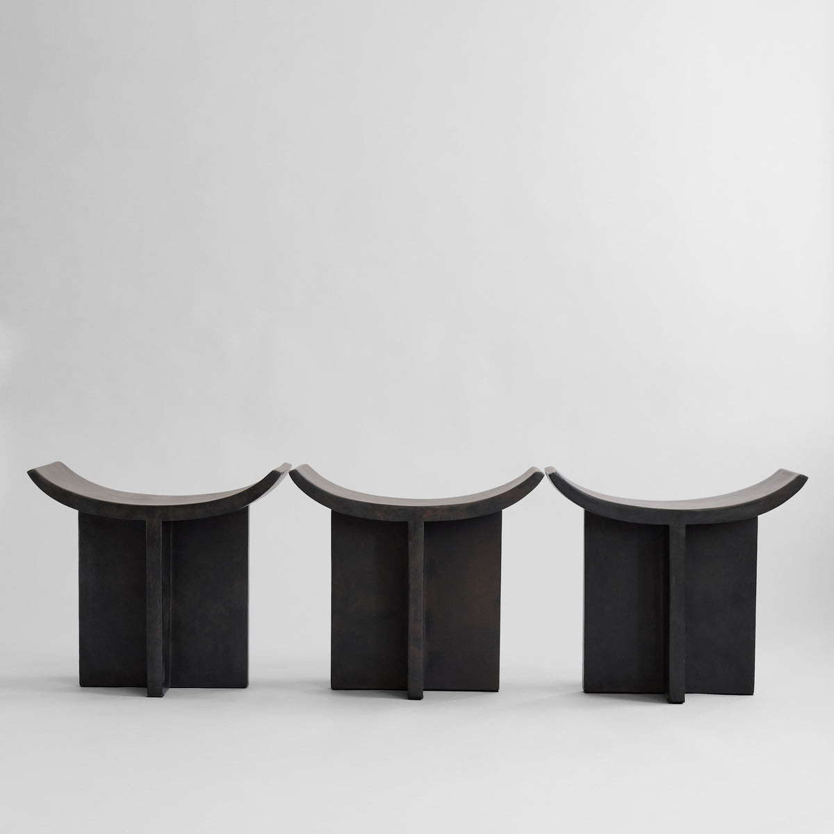 101 Copenhagen Brutus Stool Coffee Fiber Concrete