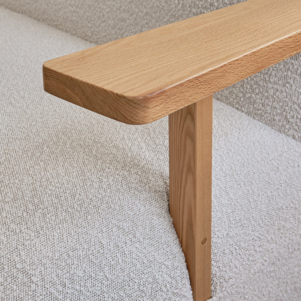 101 Copenhagen Toe Sofa Natural Oak Off White